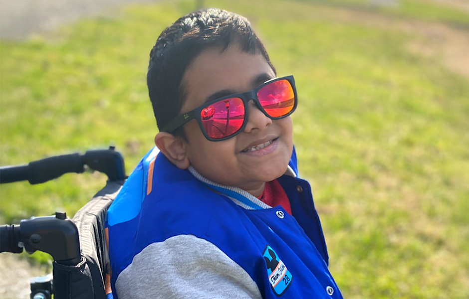 Atharv a child with Osteogenesis Imperfecta