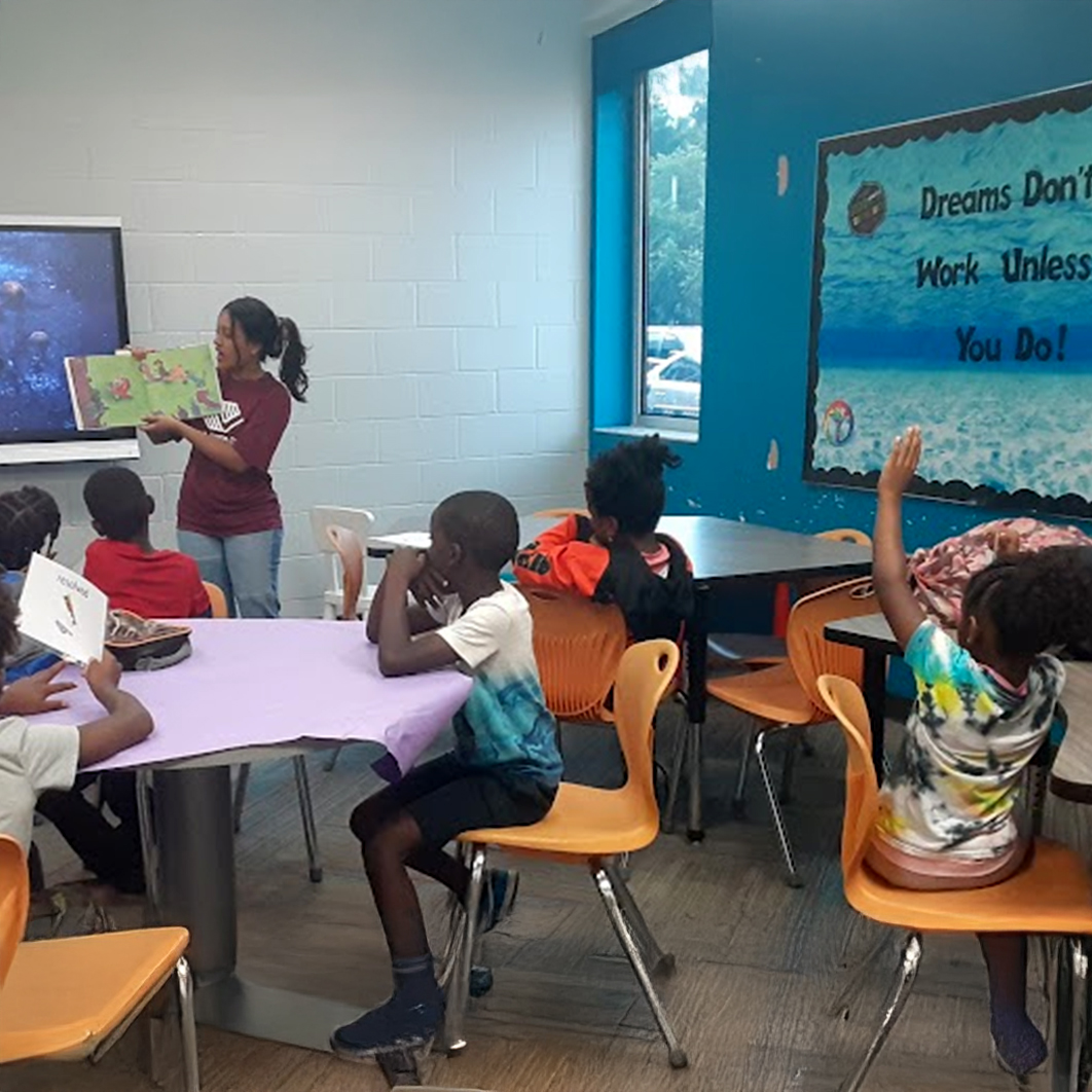 Magic of literacy classroom learning session